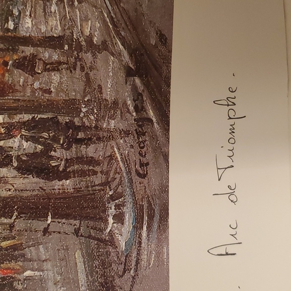 Arc de Triomphe, la Torre Effiel, and Palais de Foatainebleau. - Picture 6 of 11